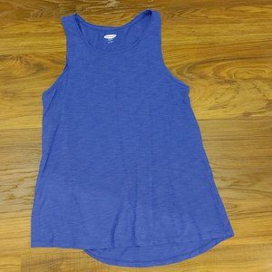 Women's blue tank top